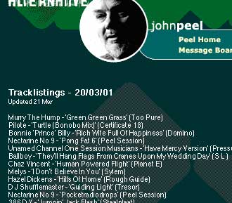 John Peel playlist